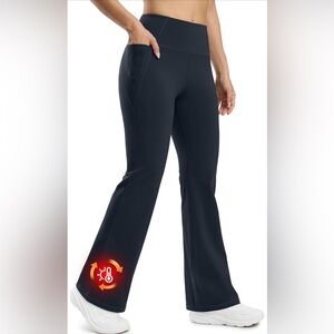 Elegant Dark Grey Flare Pants for Women